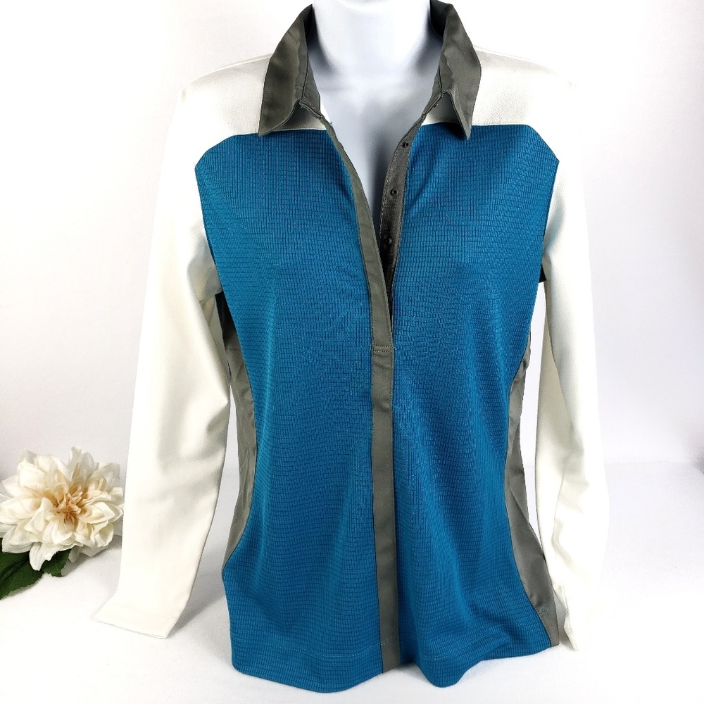 Calloway Women's Long Sleeve Golf Shirt Activewear sz Small Quality Comfort